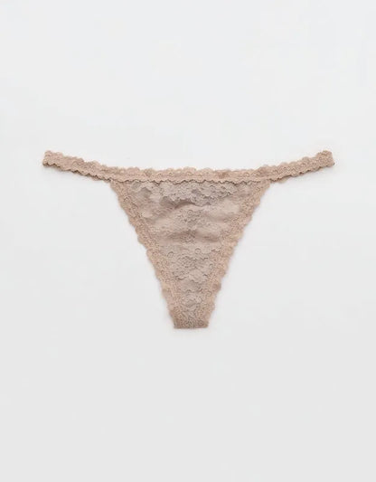 Show Off Vintage Lace String Thong Underwear