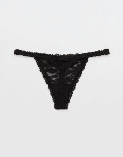 Show Off Vintage Lace String Thong Underwear