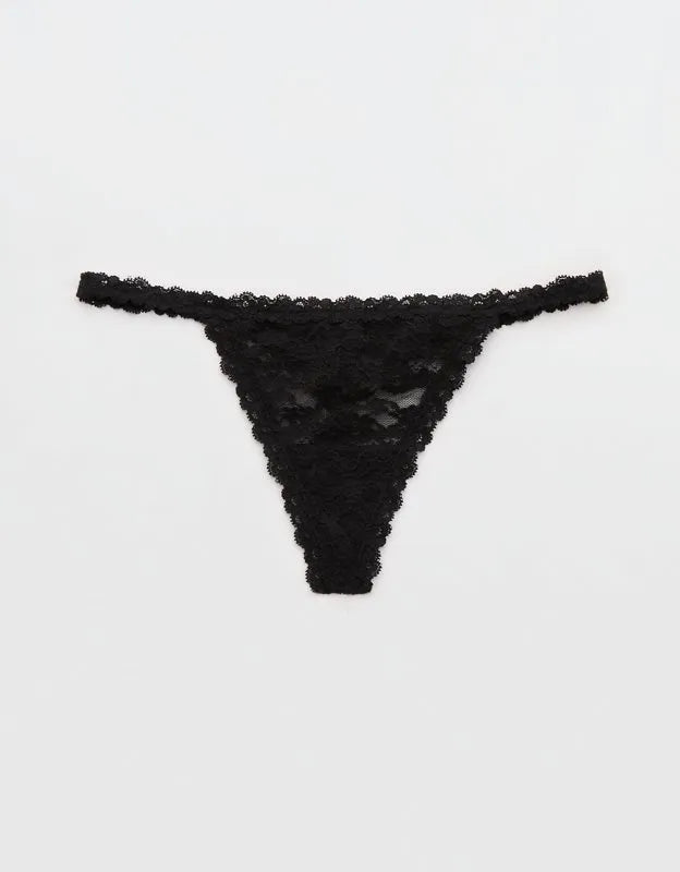 Show Off Vintage Lace String Thong Underwear