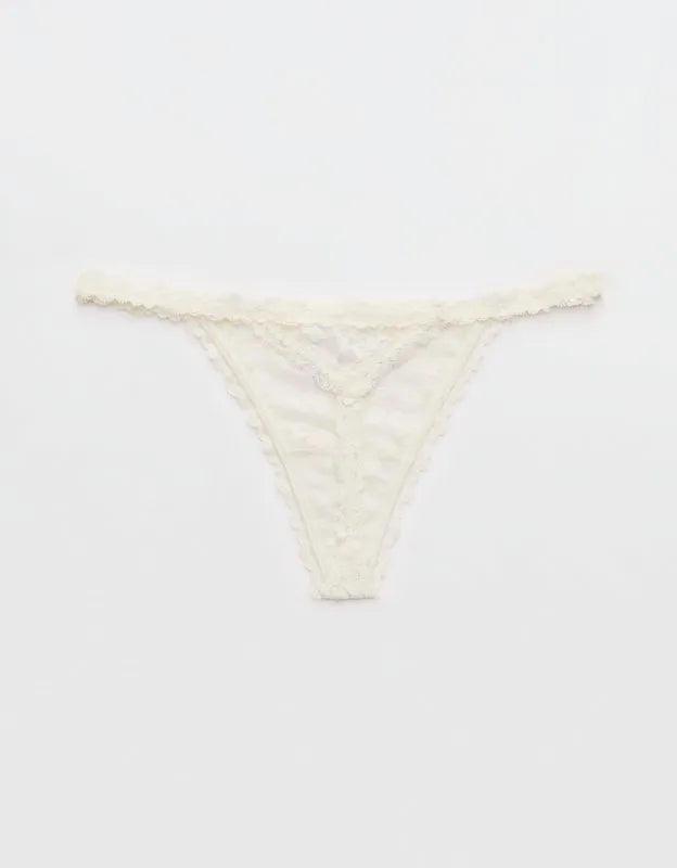 Show Off Vintage Lace String Thong Underwear