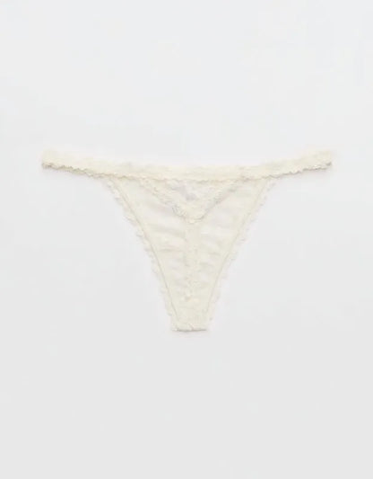 Show Off Vintage Lace String Thong Underwear