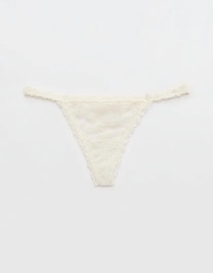 Show Off Vintage Lace String Thong Underwear