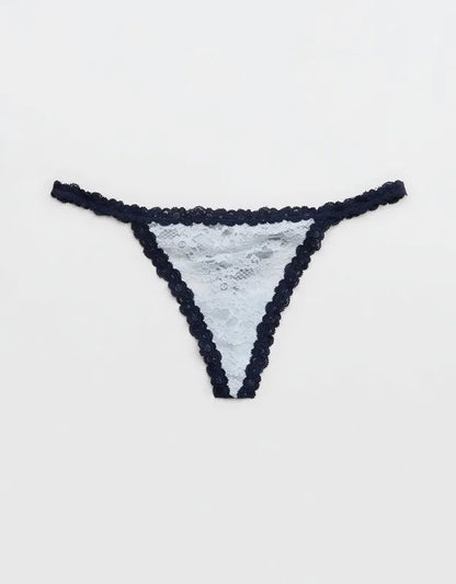 Show Off Vintage Lace String Thong Underwear