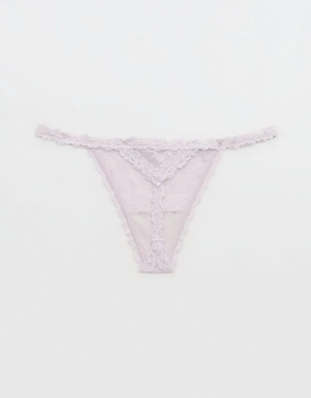 Show Off Vintage Lace String Thong Underwear