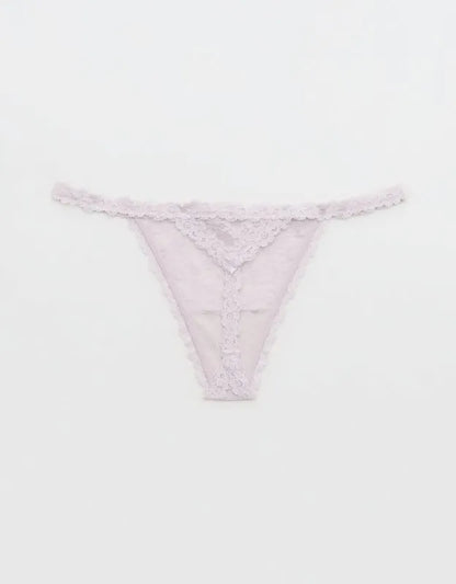 Show Off Vintage Lace String Thong Underwear