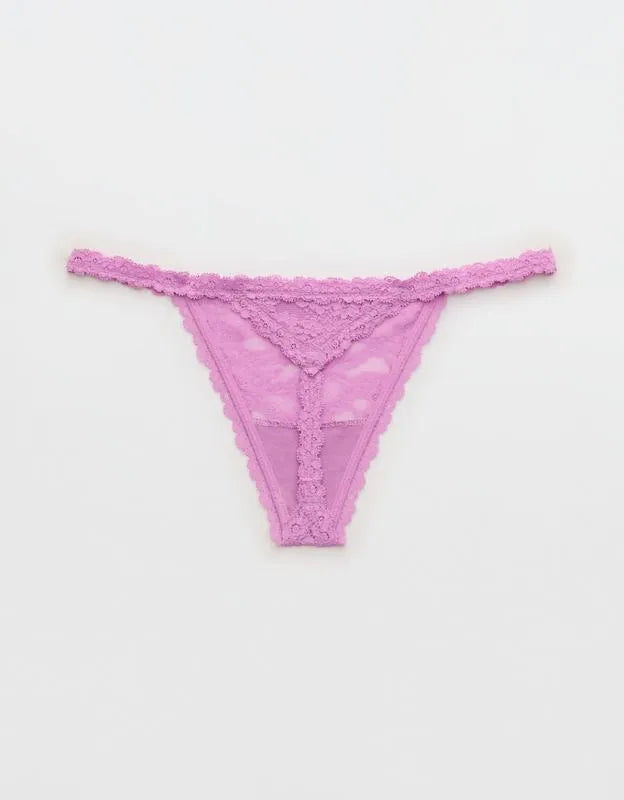 Show Off Vintage Lace String Thong Underwear