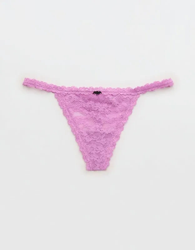 Show Off Vintage Lace String Thong Underwear