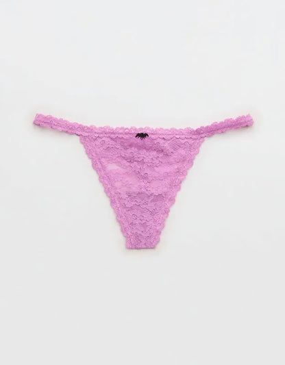 Show Off Vintage Lace String Thong Underwear