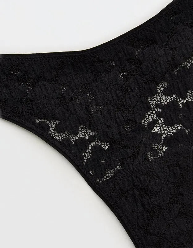 Show Off Festival Lace Thong Underwear