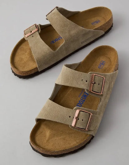 Birkenstock Men's Arizona Suede Sandal