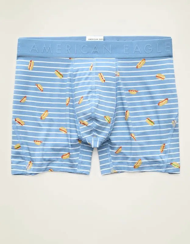AEO Men's Food 4.5" Ultra Soft Boxer Brief