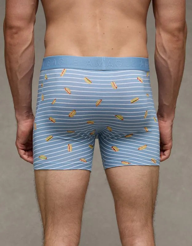 AEO Men's Food 4.5" Ultra Soft Boxer Brief