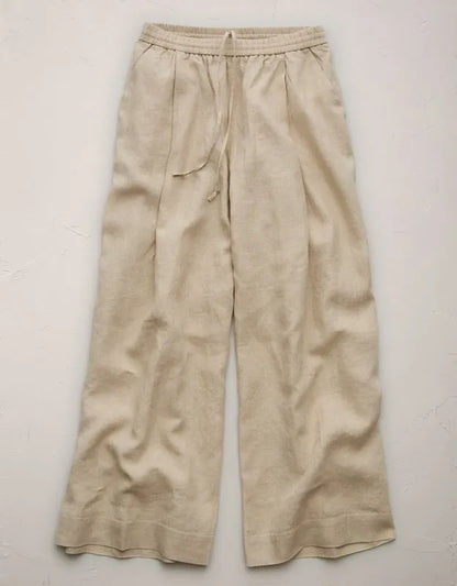 AE77 Premium Pull-On Linen Pant