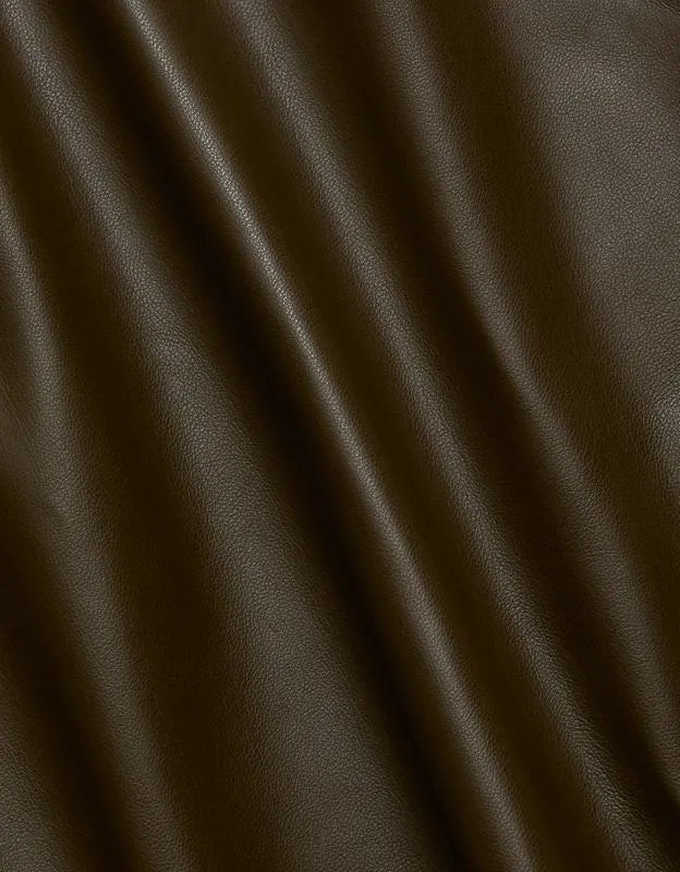 AE77 Vegan Leather Pull On Pant
