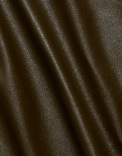 AE77 Vegan Leather Pull On Pant