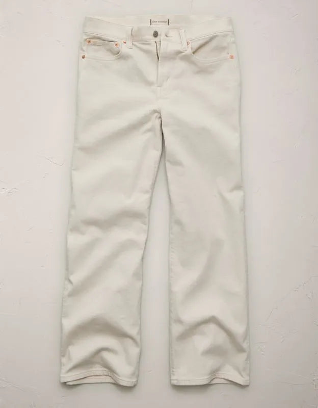 AE77 Premium Bootcut Crop Jean