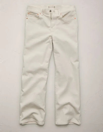 AE77 Premium Bootcut Crop Jean