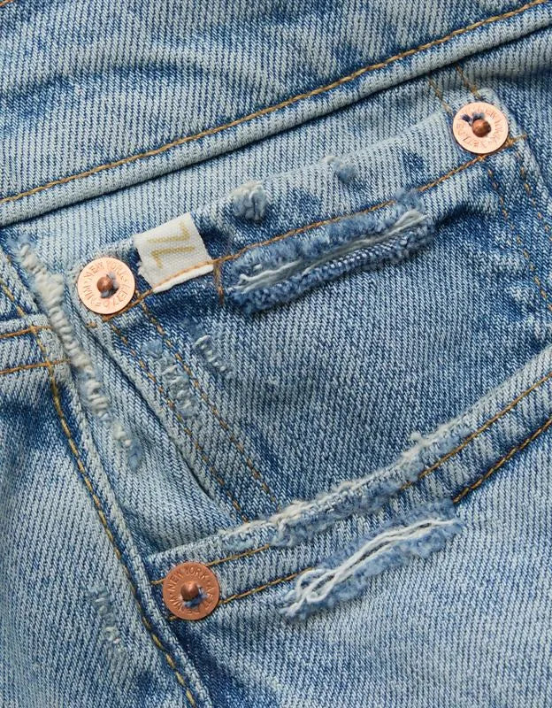 AE77 Premium Bootcut Crop Jean