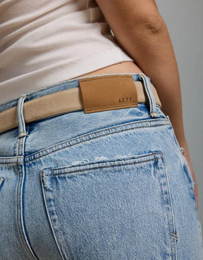 AE77 Premium Straight Ankle Jean