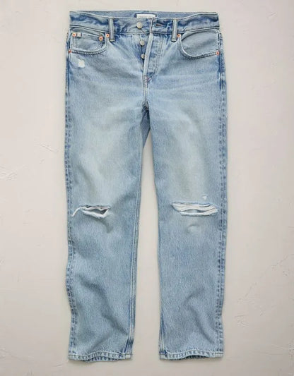 AE77 Premium Straight Ankle Jean