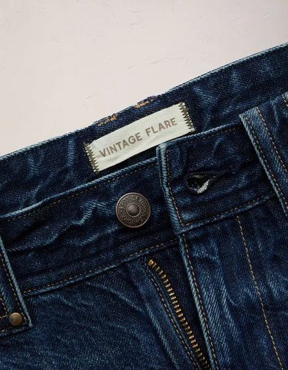 AE77 Premium Vintage Flare Jean