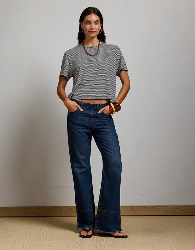 AE77 Premium Vintage Flare Jean