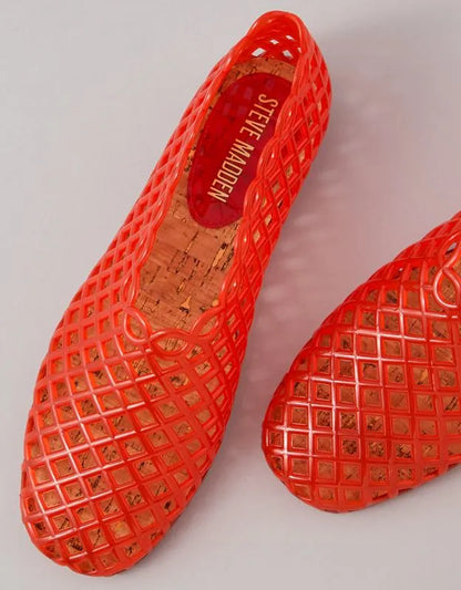 Steve Madden Grove Clear Jelly Flat