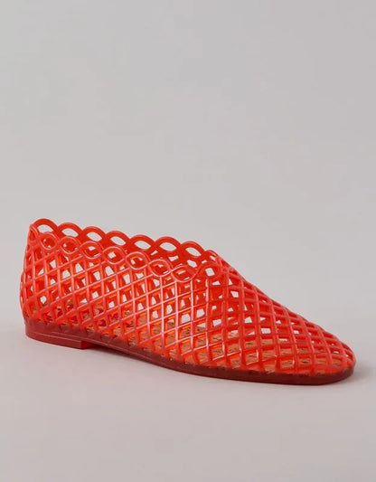 Steve Madden Grove Clear Jelly Flat
