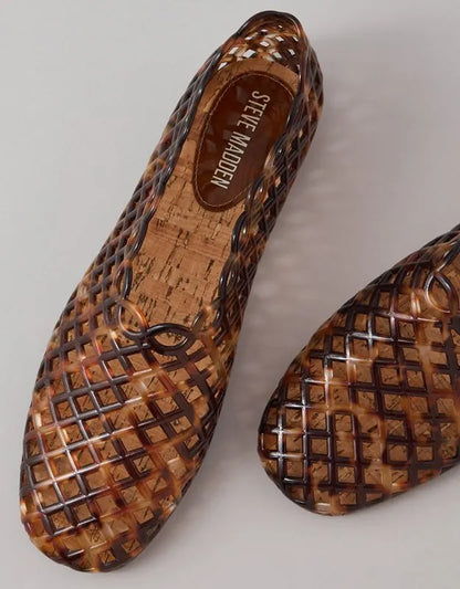 Steve Madden Grove Clear Jelly Flat