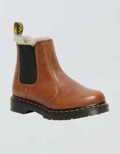 Dr. Martens Leonore Faux Fur-Lined Chelsea Boots