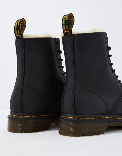Dr. Martens Women's 1460 Serena Faux Fur-Lined Boot