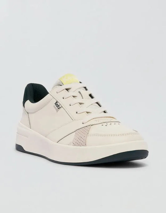 Keds The Court Leather Lace-Up Sneaker
