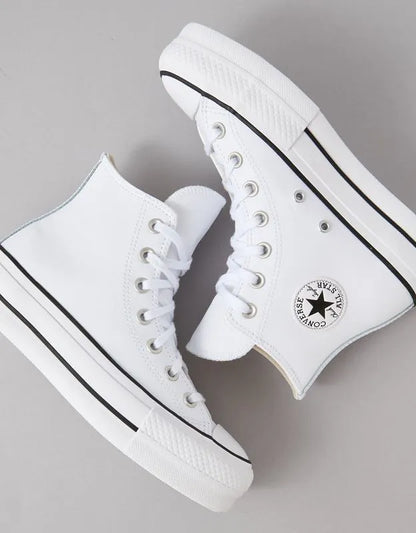 Converse Chuck Taylor Leather All Star Platform Lift High-Top Sneaker