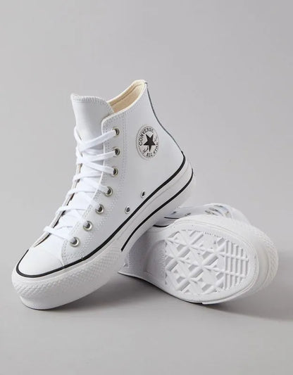 Converse Chuck Taylor Leather All Star Platform Lift High-Top Sneaker