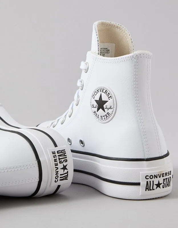 Converse Chuck Taylor Leather All Star Platform Lift High-Top Sneaker