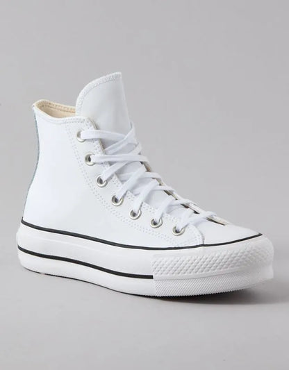 Converse Chuck Taylor Leather All Star Platform Lift High-Top Sneaker