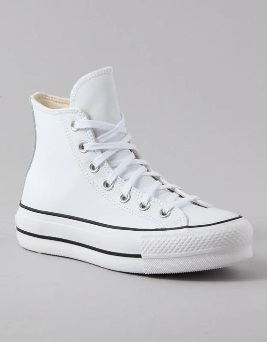 Converse Chuck Taylor Leather All Star Platform Lift High-Top Sneaker