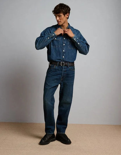 AE77 Premium Denim Workshirt