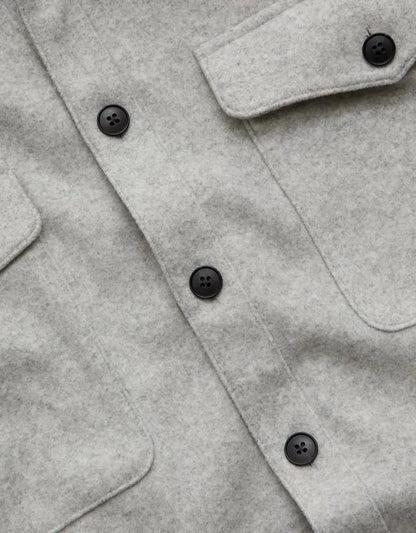 AE77 Oversized Shacket