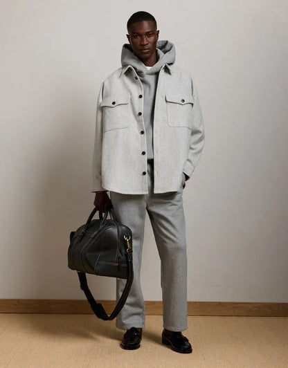 AE77 Oversized Shacket
