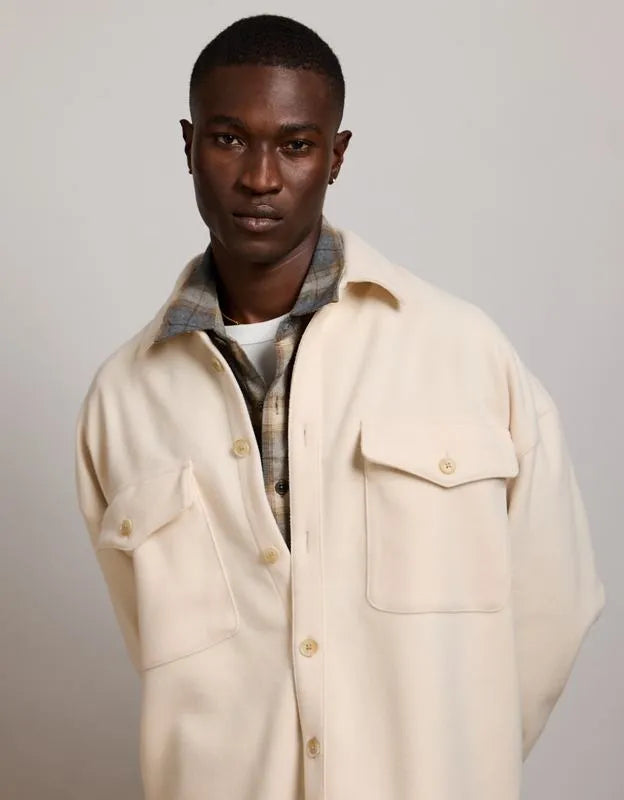 AE77 Oversized Shacket