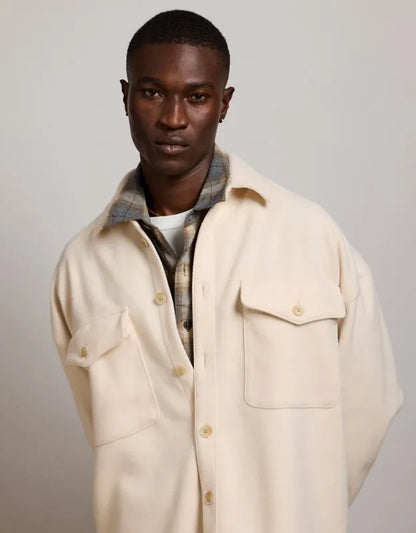 AE77 Oversized Shacket