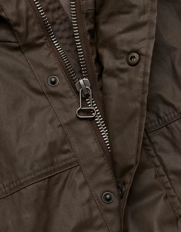 AE77 Premium Waxed Raincoat