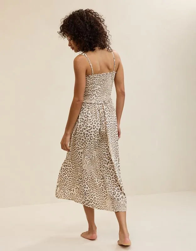 Aerie At The Barre Smocked Dress