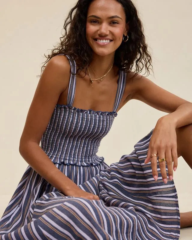 Aerie At The Barre Smocked Dress