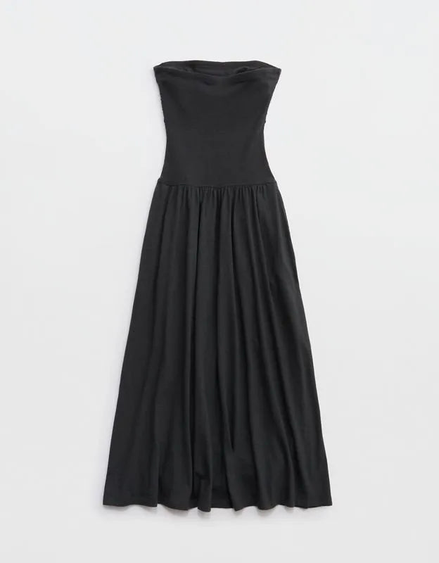 Aerie Happiest Tube Midi Dress