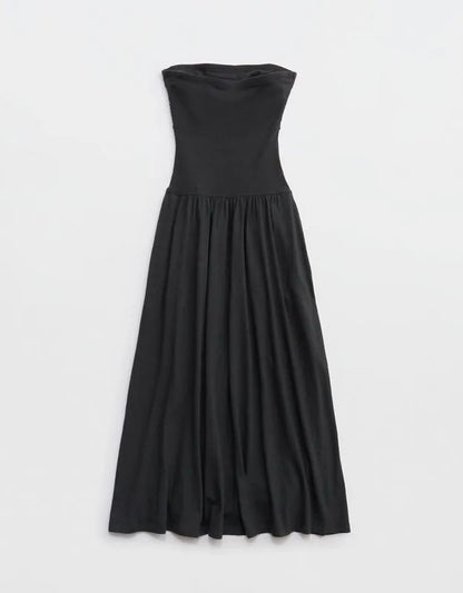 Aerie Happiest Tube Midi Dress