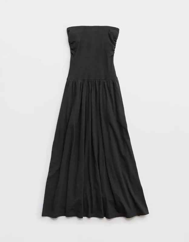 Aerie Happiest Tube Midi Dress