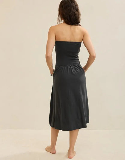 Aerie Happiest Tube Midi Dress