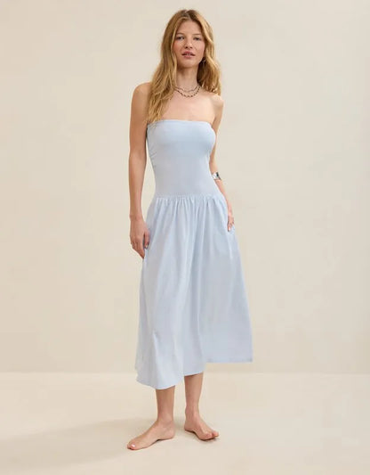 Aerie Happiest Tube Midi Dress